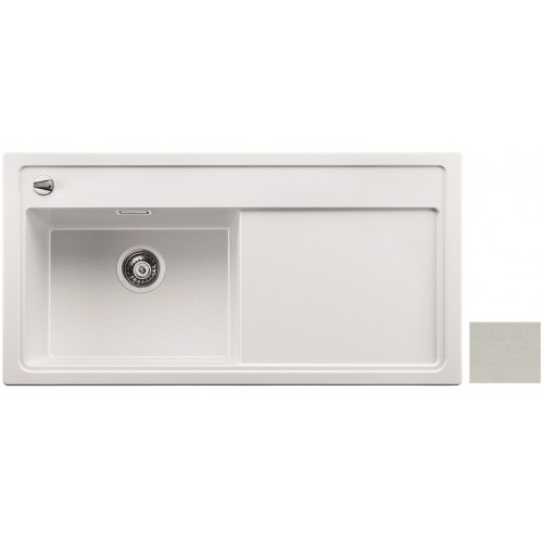 BLANCO ZENAR XL 6 S Silgranit® zlewozmywak perłowoszary lewy z korkiem aut. 520623