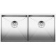 BLANCO ZEROX 400/400-U zlewozmywak ze stali nierdzewnej, jedwabisty połysk 521620