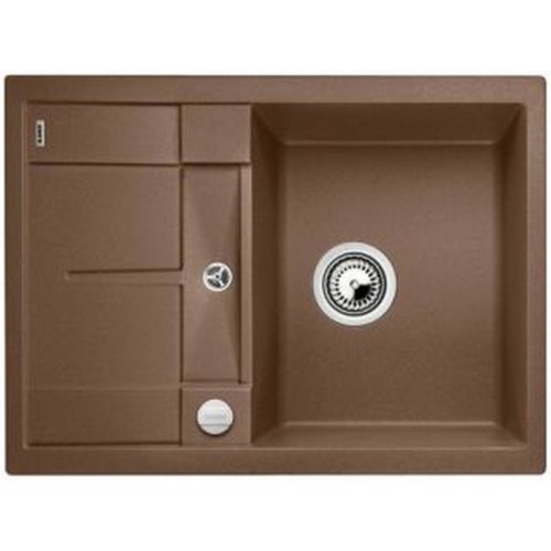 BLANCO METRA 45 S Compact Silgranit z korkiem automatycznym, muszkat 521885