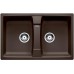 BLANCO Lexa 8 Silgranit® zlewozmywak, kawowy 515063