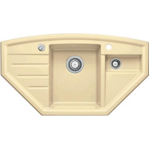 BLANCO Prion 9 E PuraPlus® Zlewozmywak ceramiczny wanilia 512872