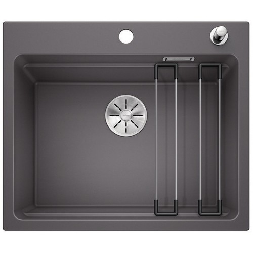 BLANCO ETAGON 6 Silgranit PuraDur Szarość skały, korek auto., InFino, szyny 524530 BLANCO ETAGON 6 Silgranit PuraDur Szarość skały, korek auto., InFino, szyny 524530