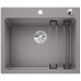 BLANCO ETAGON 6 Silgranit PuraDur Alumetalik, korek auto., InFino, szyny 524531