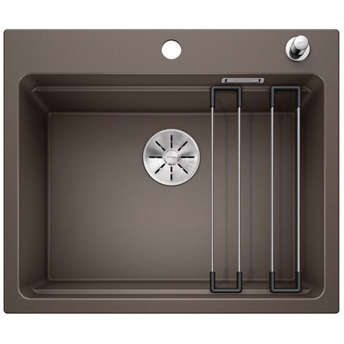 BLANCO ETAGON 6 Silgranit PuraDur Kawowy, korek auto., InFino, szyny 524538 BLANCO ETAGON 6 Silgranit PuraDur Kawowy, korek auto., InFino, szyny 524538