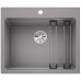 BLANCO Etagon 6 InFino Silgranit PuraDur Alumetalik, szyny 524541