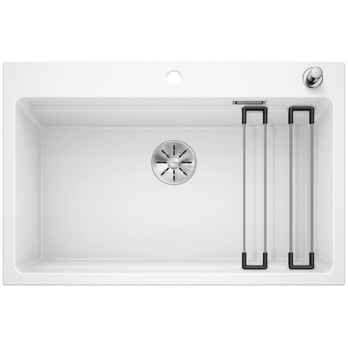 BLANCO Etagon 8 Silgranit PuraDur Biały, korek auto., InFino, szyny 525181