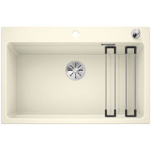 BLANCO Etagon 8 Silgranit PuraDur Jaśmin, korek auto., InFino, szyny 525182