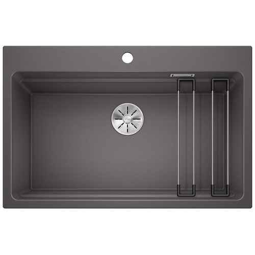 BLANCO Etagon 8 Silgranit PuraDur Szarość skały, InFino, szyny 525188