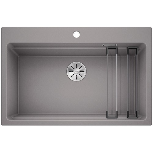 BLANCO Etagon 8 Silgranit PuraDur Alumetalik, InFino, szyny 525189