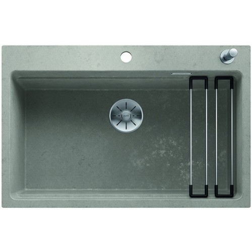 BLANCO Etagon 8 Silgranit PuraDur Beton, korek auto., InFino, szyny 525301