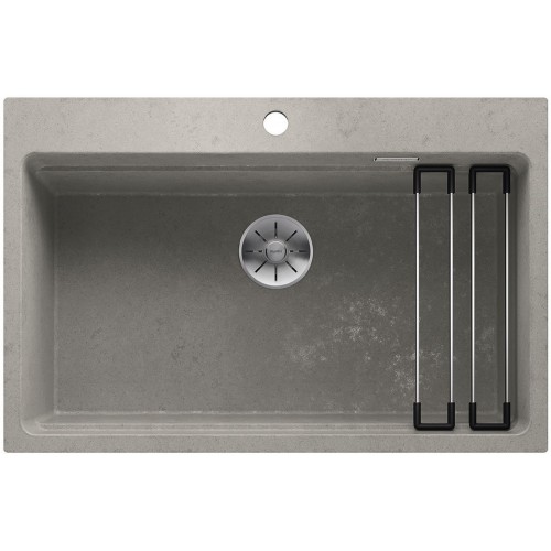 BLANCO Etagon 8 Silgranit PuraDur Beton, InFino, szyny 525302