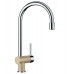 BLANCO FILO-S Silgranit Bateria zlewozmywakowa stal/szampan 513990