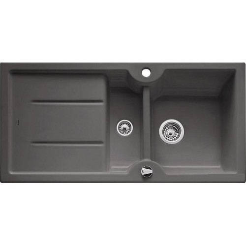 BLANCO IDESSA 6 S zlewozmywak ceramiczny bazaltowy z korkiem automatycznym 516984