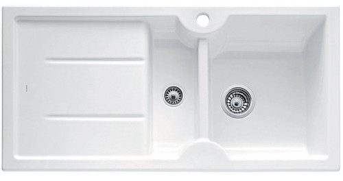 BLANCO IDESSA 6 S zlewozmywak ceramiczny biały połysk, komora w lewo 516000 BLANCO IDESSA 6 S zlewozmywak ceramiczny biały połysk, komora w lewo 516000