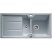 BLANCO IDESSA 6 S zlewozmywak ceramiczny szarość aluminium z korkiem automatycznym 516005