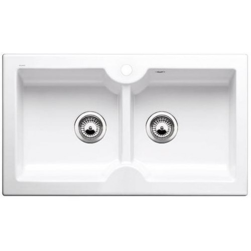 BLANCO Idessa 9 PuraPlus® Zlewozmywak ceramiczny biały połysk 516940