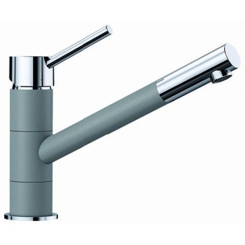 BLANCO Kano HD SILGRANIT bateria kuchenna, alumetalik/chrom 525029
