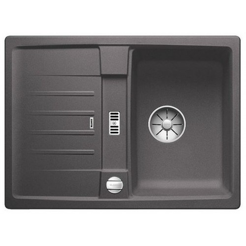 BLANCO Lexa 40 S Infino Zlewozmywak granitowy, korek auto., Szarość skały 524881