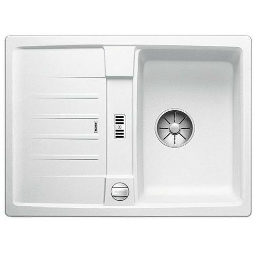 BLANCO Lexa 40 S Infino Zlewozmywak granitowy, korek auto., Biały 524884