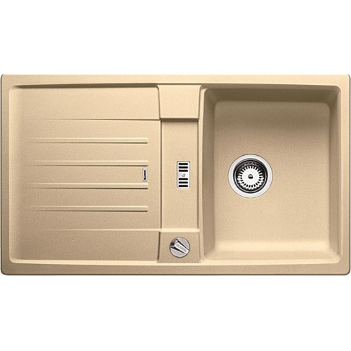 BLANCO Lexa 45 S Silgranit Zlewozmywak z korkiem aut. szampan 514656
