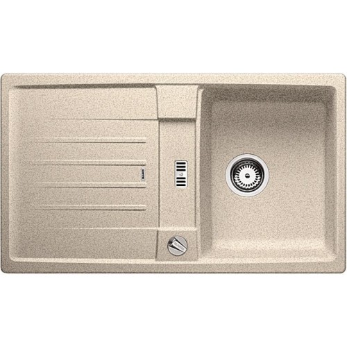 BLANCO Lexa 45 S Silgranit Zlewozmywak z korkiem aut. piaskowy 514657