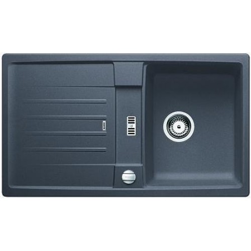 BLANCO Lexa 45 S Silgranit Zlewozmywak z korkiem aut. szarość skały 518858