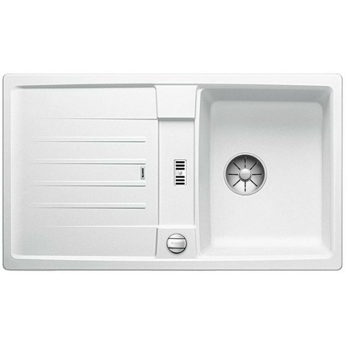 BLANCO Lexa 45 S Infino zlewozmywak granitowy, korek aut., biały 524904 BLANCO Lexa 45 S Infino zlewozmywak granitowy, korek aut., biały 524904