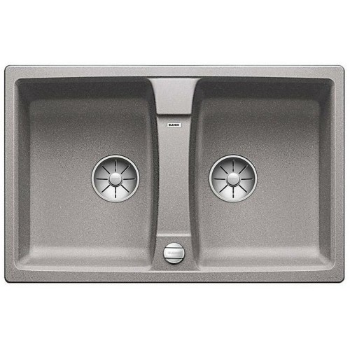 BLANCO Lexa 8 Infino zlewozmywak, korek automatyczny, Alumetalik 524952