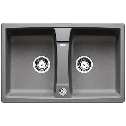 BLANCO Lexa 8 Silgranit® zlewozmywak, alumetalik 514685 BLANCO Lexa 8 Silgranit® zlewozmywak, alumetalik 514685