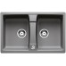 BLANCO Lexa 8 Silgranit® zlewozmywak, alumetalik 514685