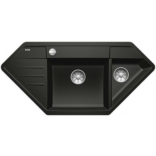 BLANCO Lexa 9 E Infino zlewozmywak, korek auto., Antracyt 524990