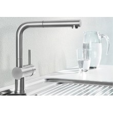 BLANCO LINUS- S Bateria kuchenna stal szlachetna szczotkowana 517184