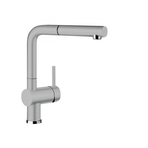BLANCO LINUS-S bateria kuchenna, ceramika szarość aluminium/chrom 516709