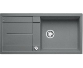 BLANCO Metra XL 6 S Silgranit® zlewozmywak z korkiem automatycznym, alumetalik 515279