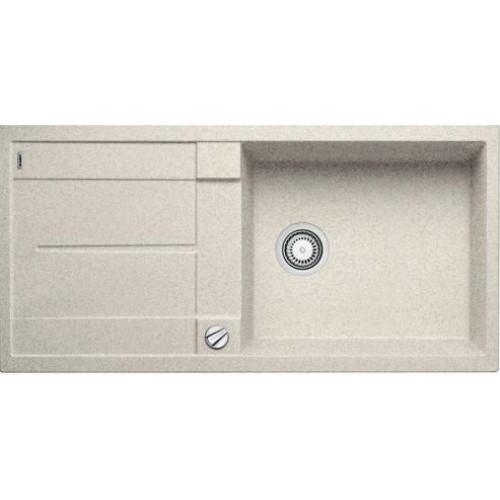 BLANCO METRA XL 6 S Silgranit® zlewozmywak z korkiem automatycznym, piaskowy 515283