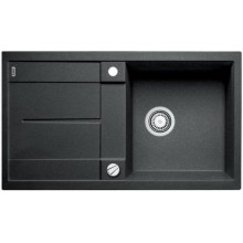 BLANCO METRA 5 S zlewozmywak Silgranit antracyt PURADUR II z korkiem automatycznym 513044