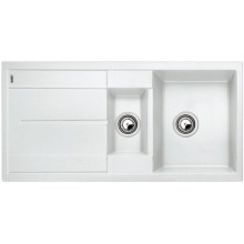 BLANCO METRA 6 S Silgranit zlewozmywak biały z korkiem automatycznym 513046