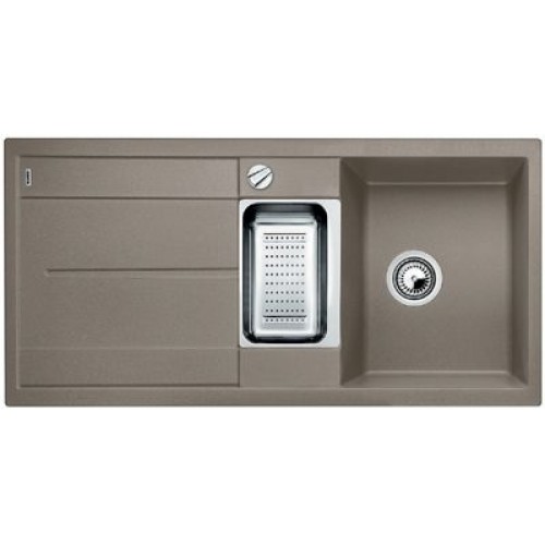 BLANCO Metra 6 S bez korka automatycznego i miski, tartufo 517355