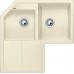 BLANCO METRA 9 E Silgranit® zlewozmywak z korkiem automatycznym, jaśmin 515559