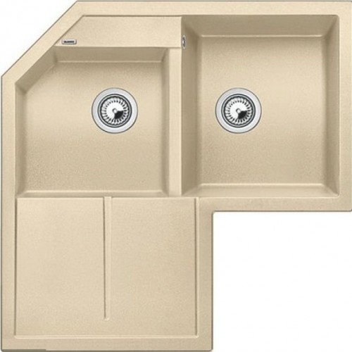 BLANCO METRA 9 E Silgranit® zlewozmywak z korkiem automatycznym, szampan 515560 BLANCO METRA 9 E Silgranit® zlewozmywak z korkiem automatycznym, szampan 515560