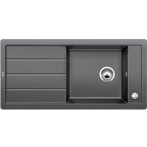 BLANCO MEVIT XL 6 S Silgranit® zlewozmywak z korkiem aut. antracyt 518363