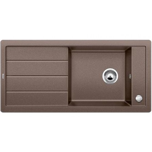 BLANCO MEVIT XL 6 S Silgranit® zlewozmywak z korkiem aut. kawowy 518371
