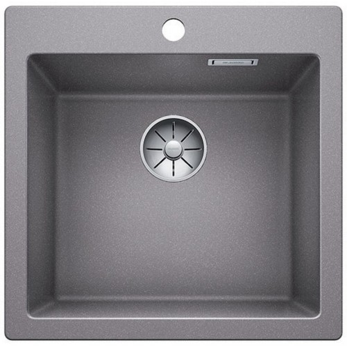BLANCO Pleon 5 zlewozmywak Silgranit, bez korka automatycznego, aluminium 521670