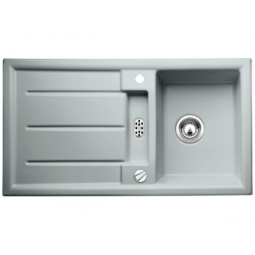 BLANCO Prion 5 S PuraPlus® Zlewozmywak ceramiczny szarość aluminium 512855