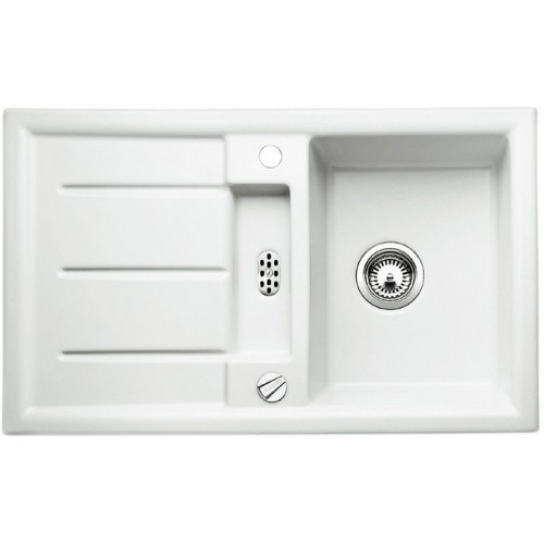 BLANCO Prion 45 S PuraPlus® Zlewozmywak ceramiczny biały mat 512846