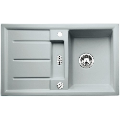 BLANCO Prion 45 S PuraPlus® Zlewozmywak ceramiczny szarość aluminium 512848