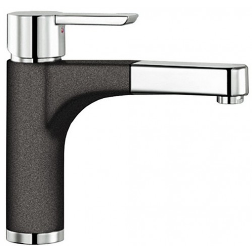BLANCO Pylos-S Silgranit®Look Bateria kuchenna antracyt/chrom 512984