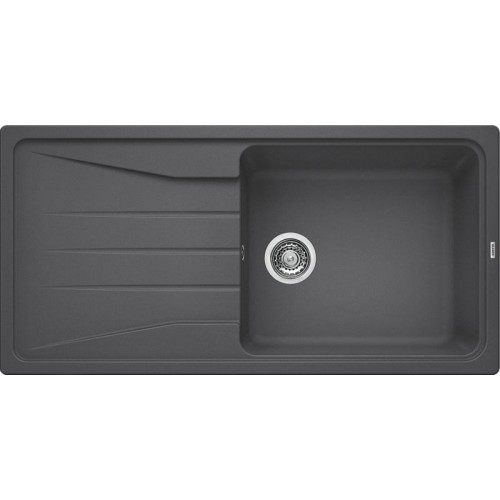 OUTLET BLANCO SONA XL 6S Silgranit®PuraDur®II Zlewozmywak szarość skały 519690 OTWIERANE