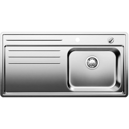 BLANCO Strato Pro -IF zlewozmywak + akcesoria, stal polerowana, prawy 516758