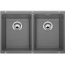 BLANCO Subline 350/350-U Zlewozmywak Silgranit z korkiem aut. alumetalik 516286